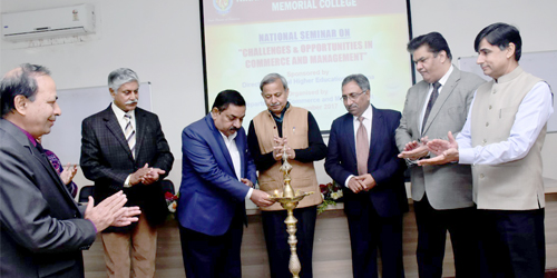 National Seminar on  “Challenges and Opportunities in Commerce and Management”