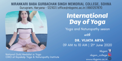 International Day of Yoga – 2020