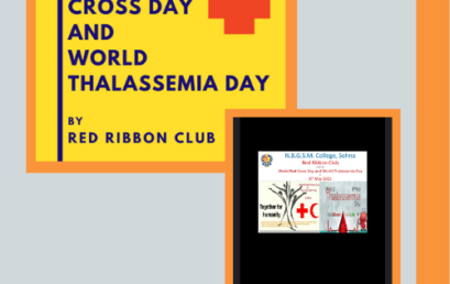 World Red Cross Day and World Thalassemia Day