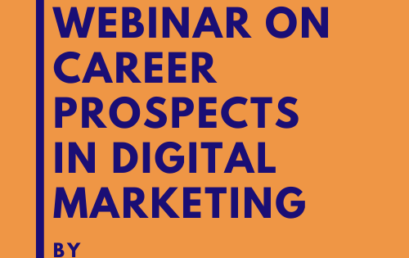 Webinar on Career Prospects in Digital Marketing