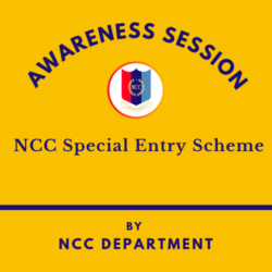 Awareness Session on NCC Special Entry Scheme