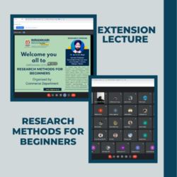 Online Extension Lecture on ‘Research Methods for Beginners’