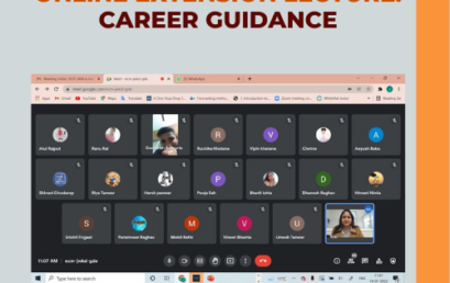 Online Extension Lecture: Career Guidance