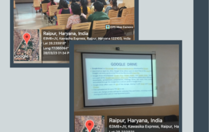 Session on “CLOUD STORAGE ON GOOGLE DRIVE”
