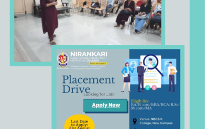 Training for Placement Drive