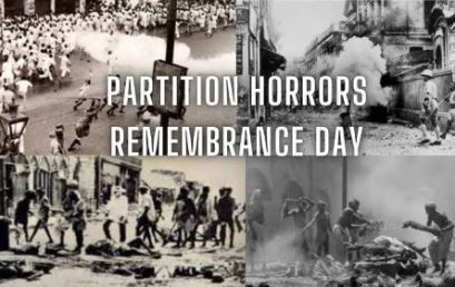 Observance of Partition Horrors Remembrance Day